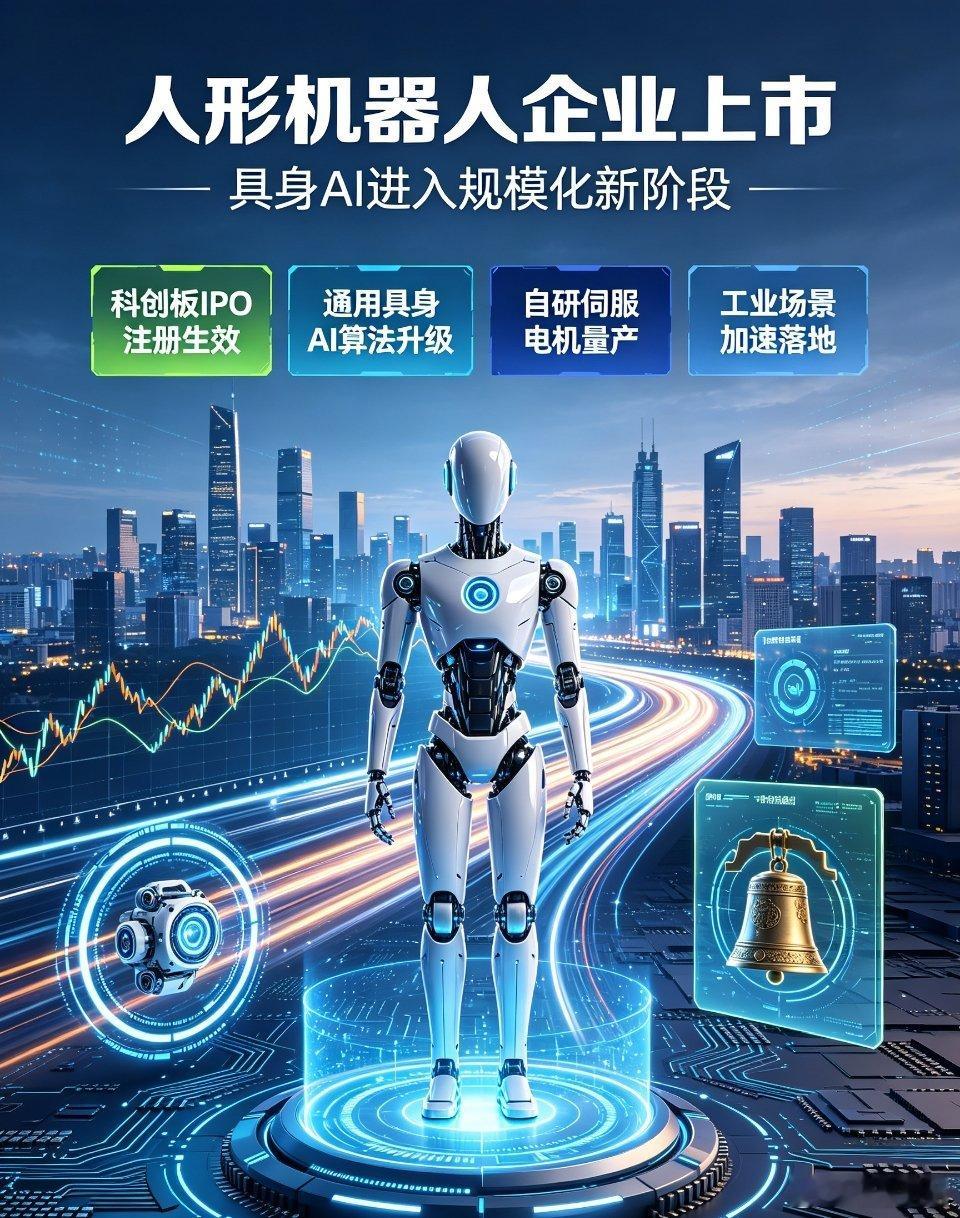 宇树科技的科创板IPO注册今天正式生效，这家国内人形机器人头部玩家，也是全球极少