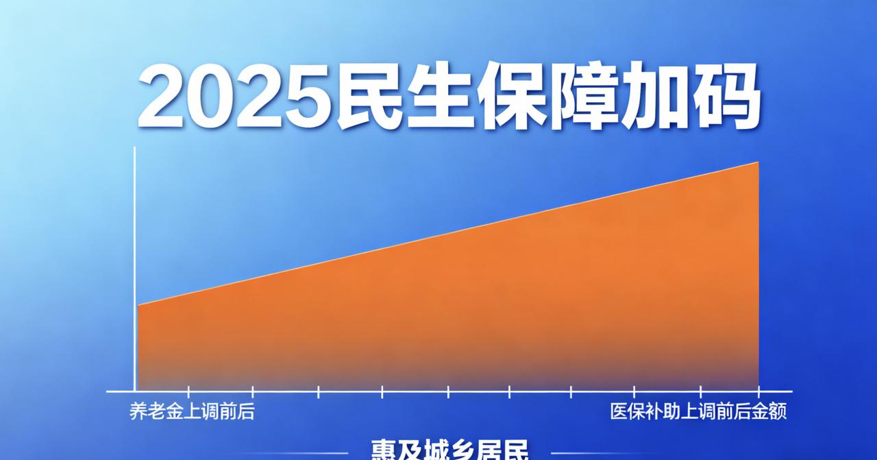 2025民生保障加码：养老金医保补助双提升，基础养老金再涨20元
 
近期民生保