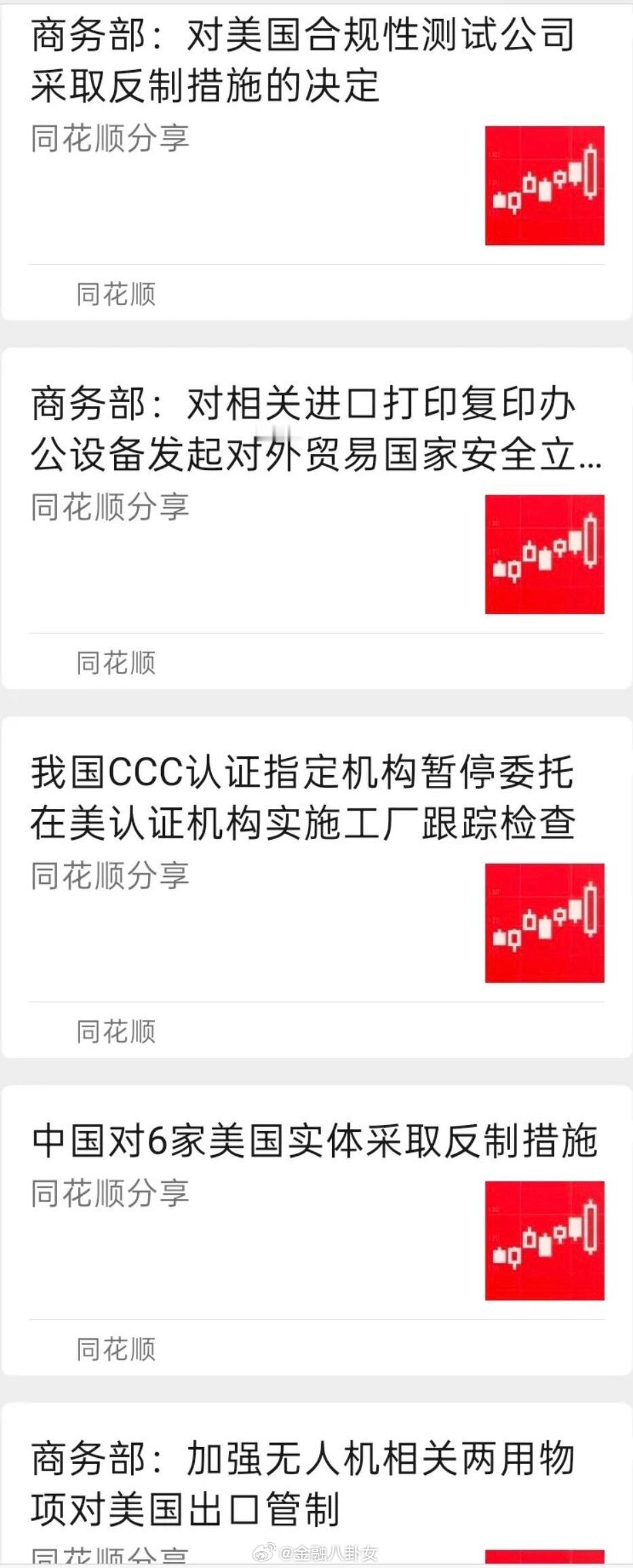 对6家美国实体采取反制措施开始反制了