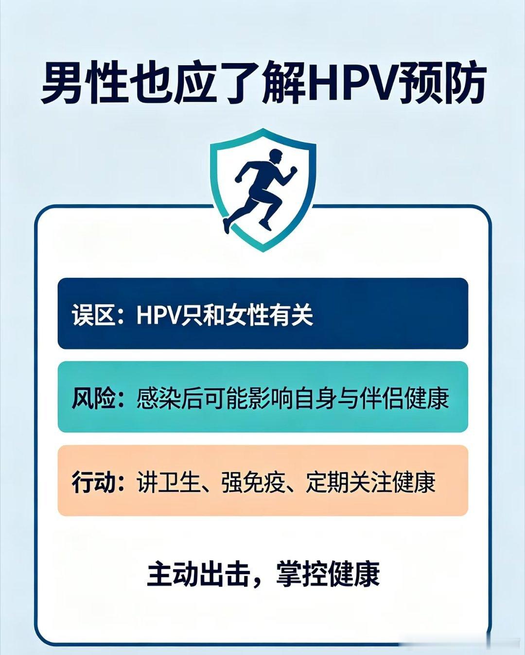 预防HPV赢下人生健康赛场男生预防HPV掌控健康赛场 人生健康赛场，HPV预防就