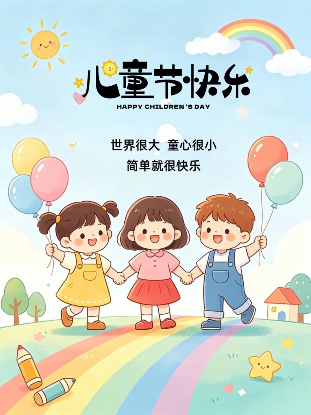 六一儿童节可爱正能量文案合集✨
1. 🧸六一童趣满盈，童心纯粹无忧，岁岁欢喜相
