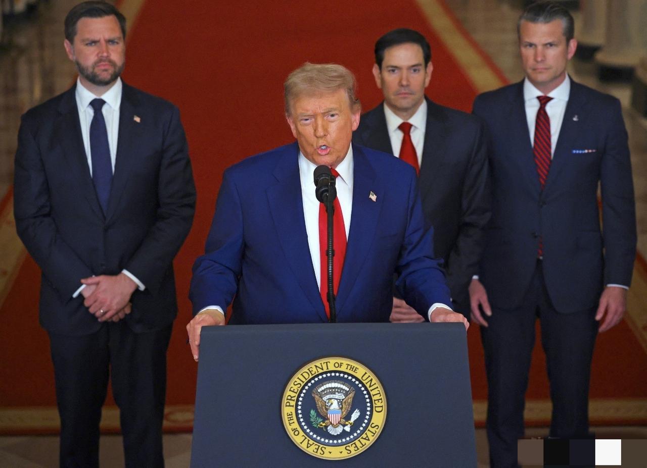 特朗普今天说：“我们这次干得极其出色。伊朗导弹已经被彻底摧毁殆尽。如今它们所剩无