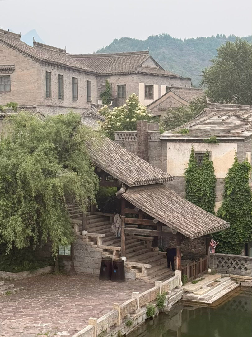 古水北镇真的有一种江南水乡的感觉很美 