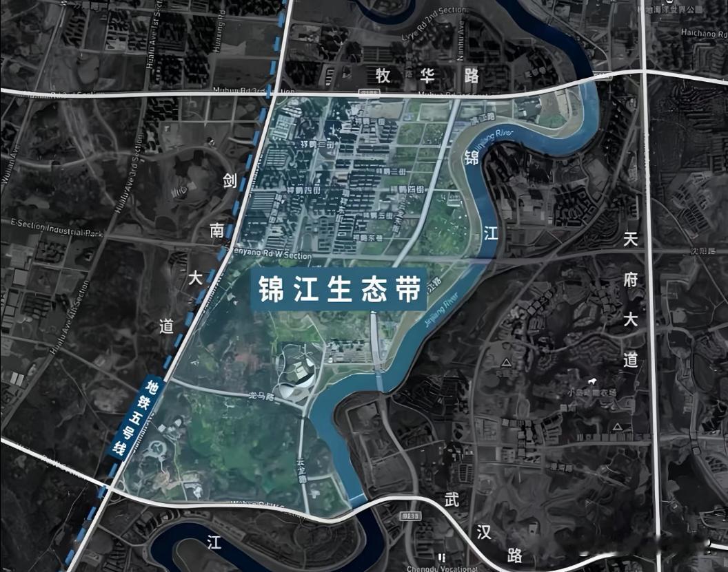 成都市锦江生态带版块，抄底还是站岗？
当年抢破头，如今砸手里，曾承载无数期待的鹤