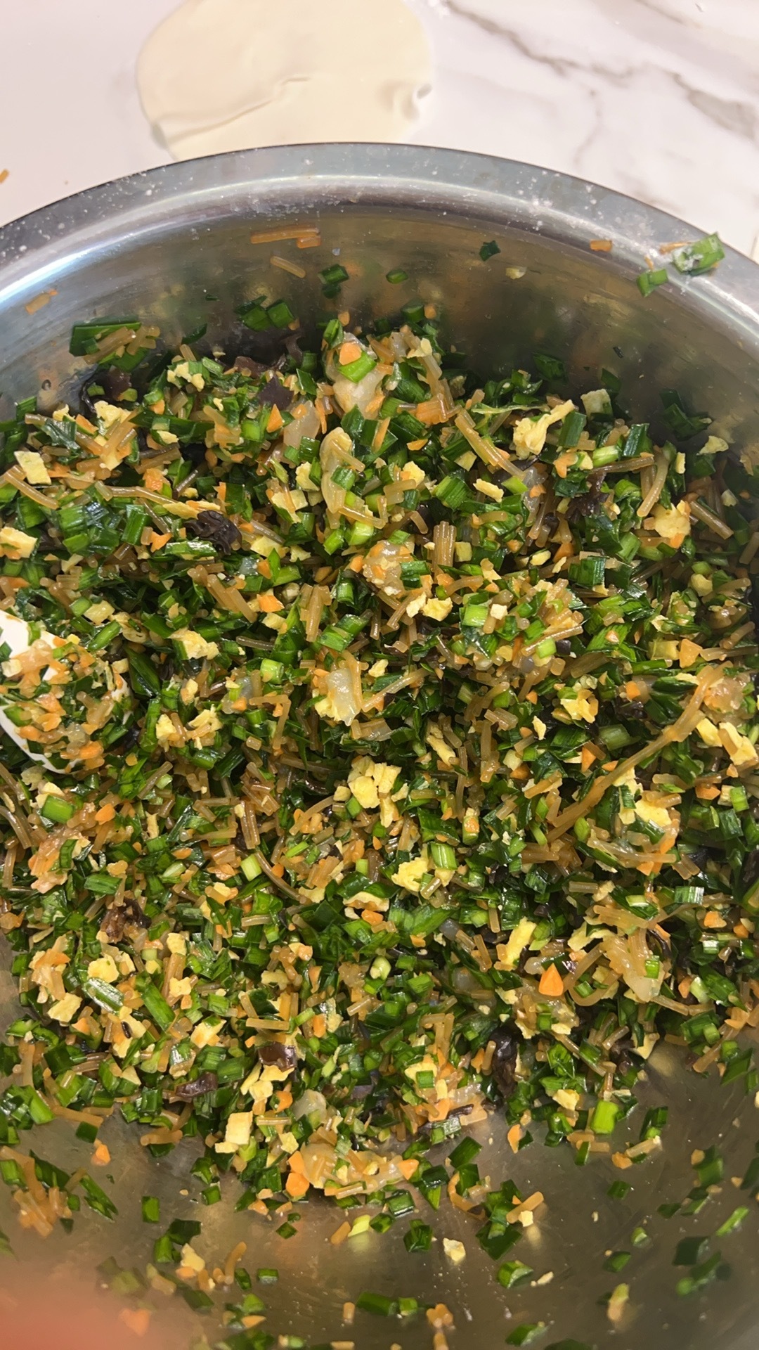 韭菜盒子美食