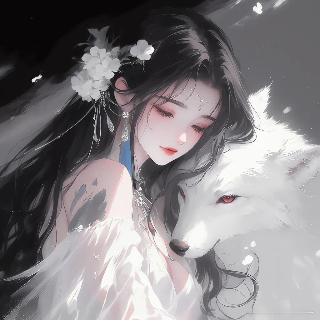 超级好看的女生头像。 