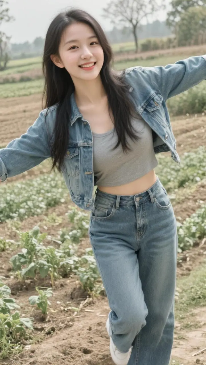 AI田园生活照 ai创作