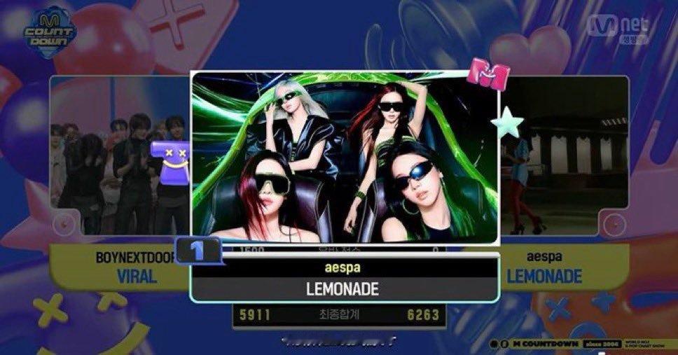 0618《MCD》1位：aespa 