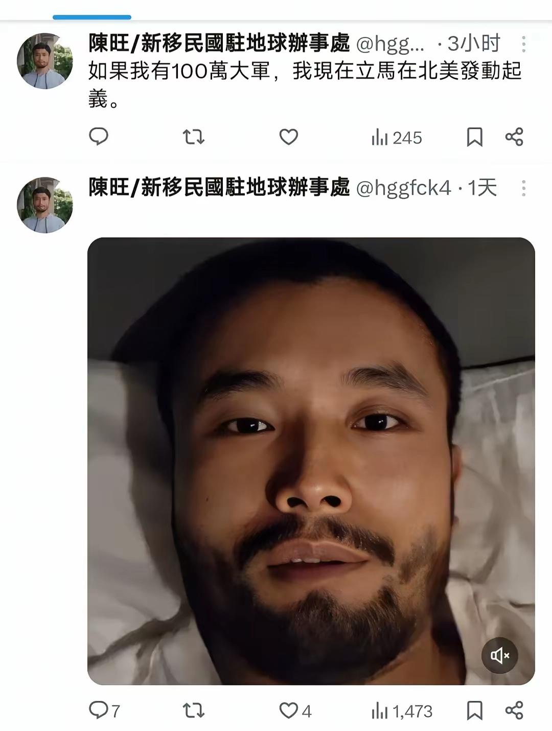 流浪荒野的润人陈旺，相对组建甜党、准备竞选总统的甜甜圈王伟恒，是当今美国所面临的