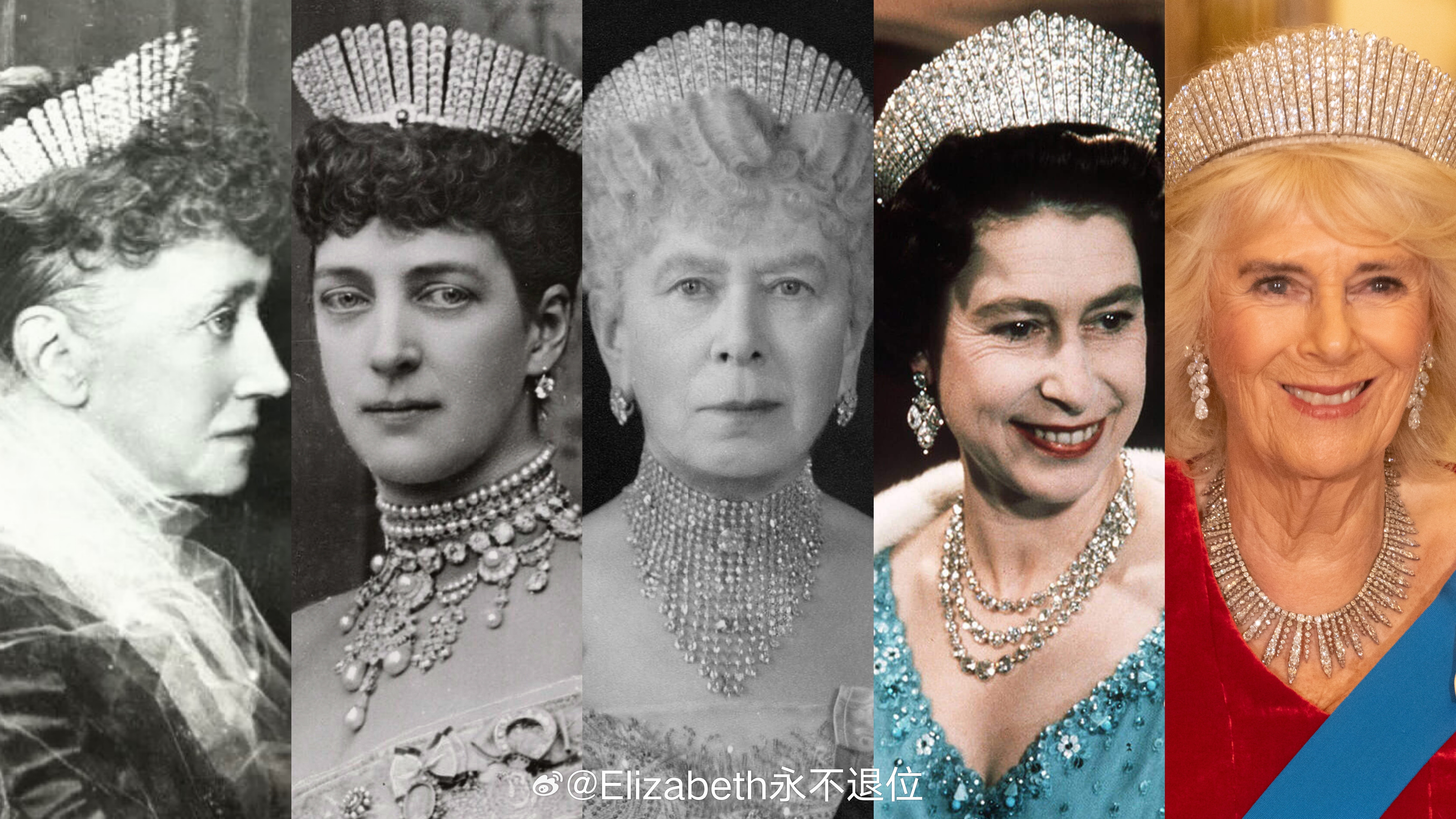 珠宝 Queen Alexandra's Kokoshnik Tiara 