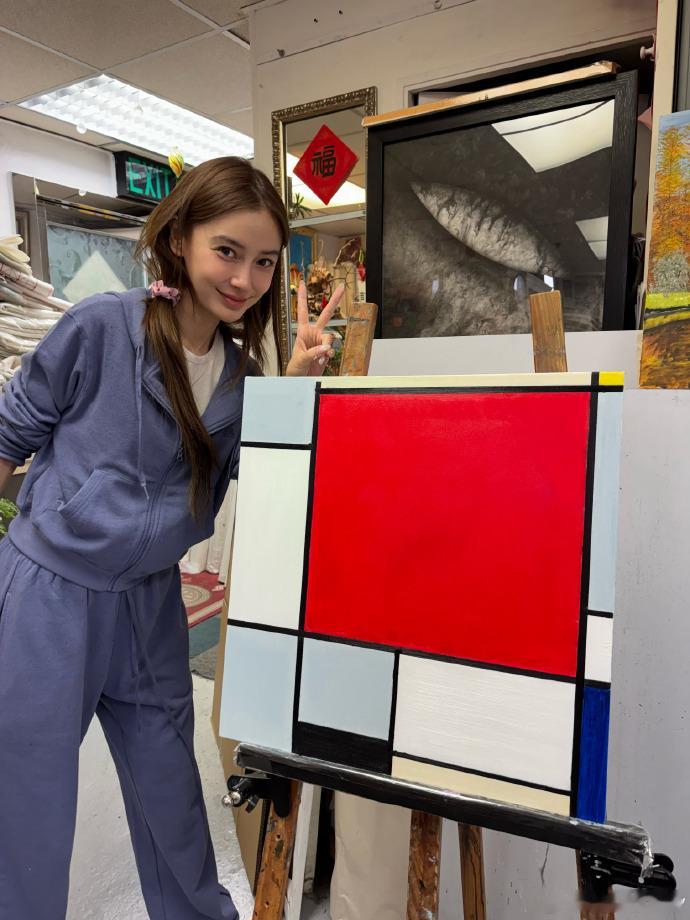 Angelababy521库存美照  Angelababy一波库存四种风格 52