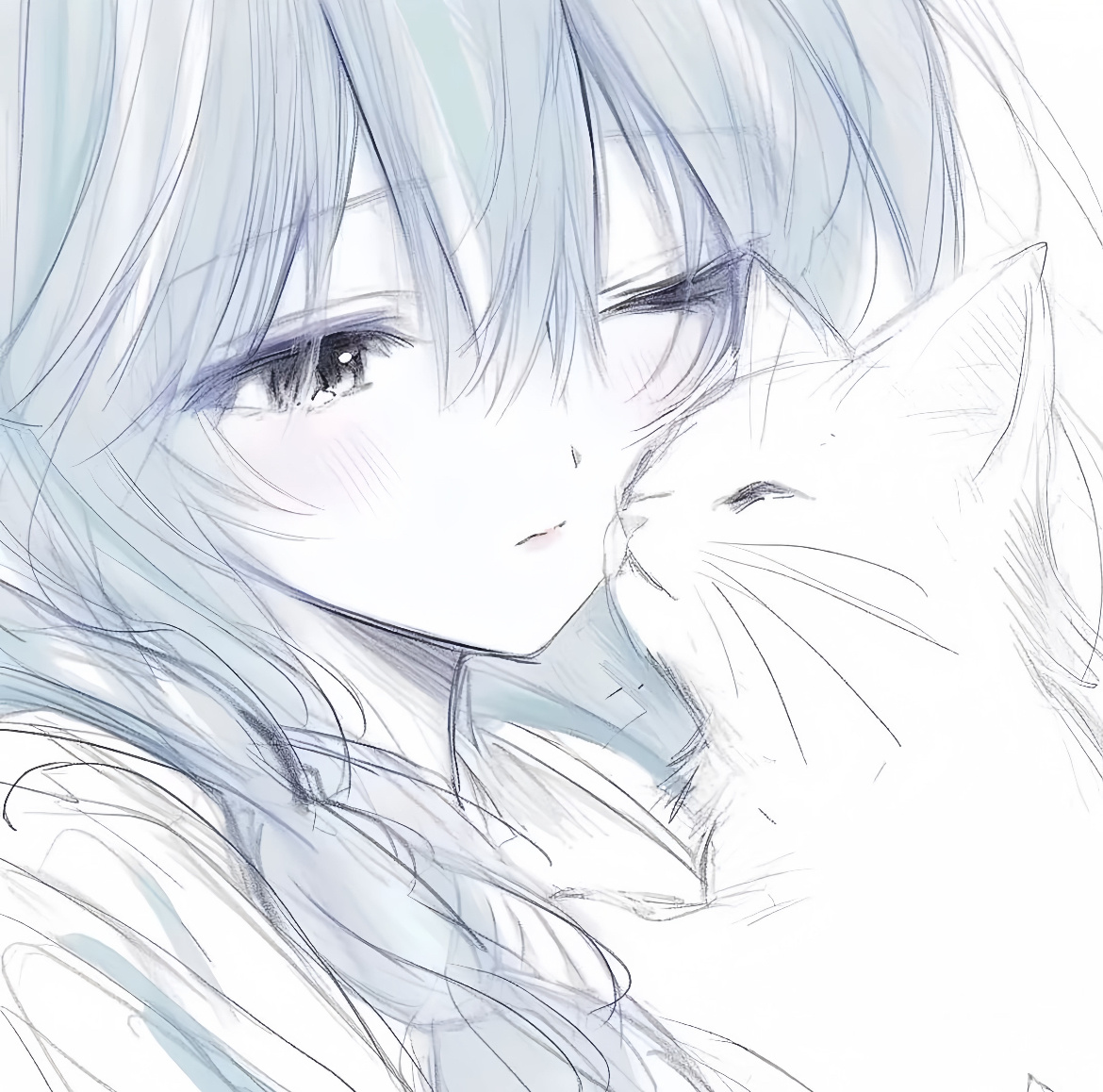 𝙒𝙚𝘾𝙝𝙖𝙩 ｜动漫头像｜女生头像｜甜美女头 