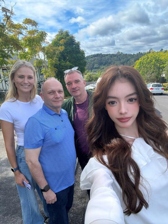 With my family❤️