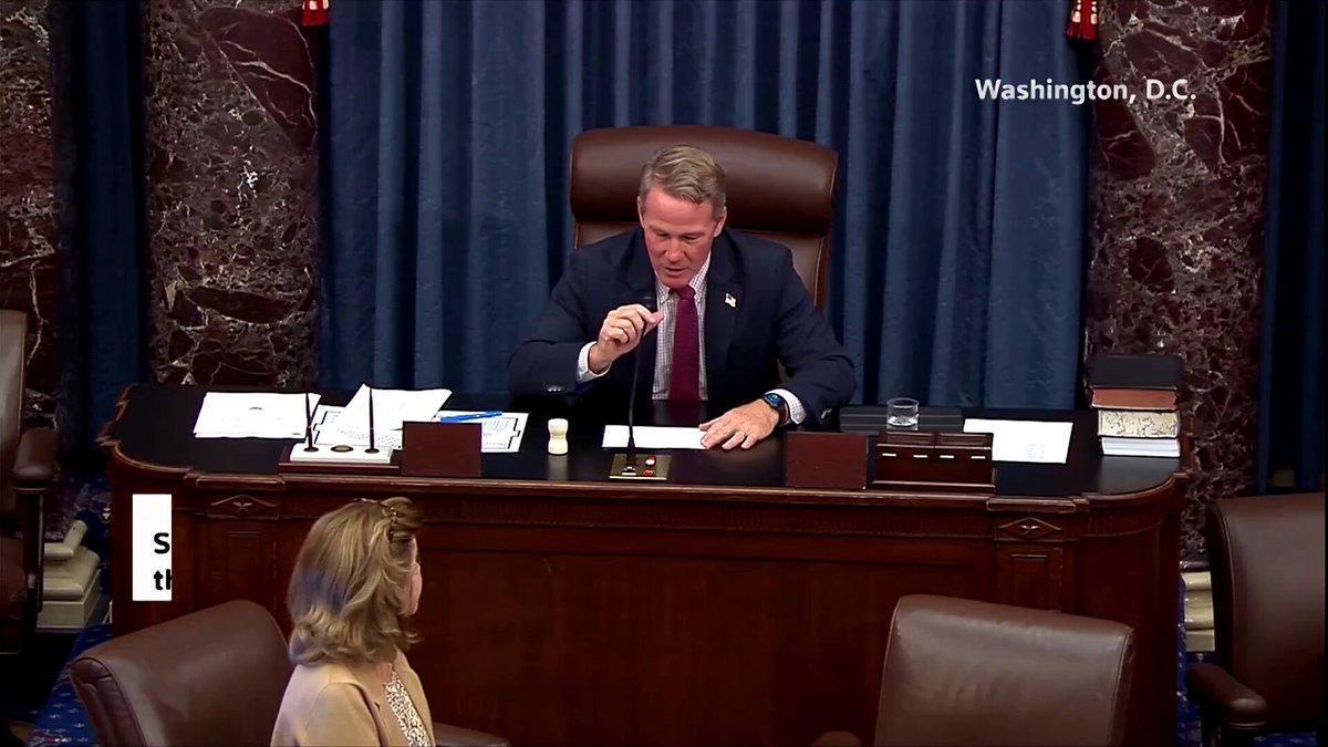 [To learn English]
The U.S. Senate on Su