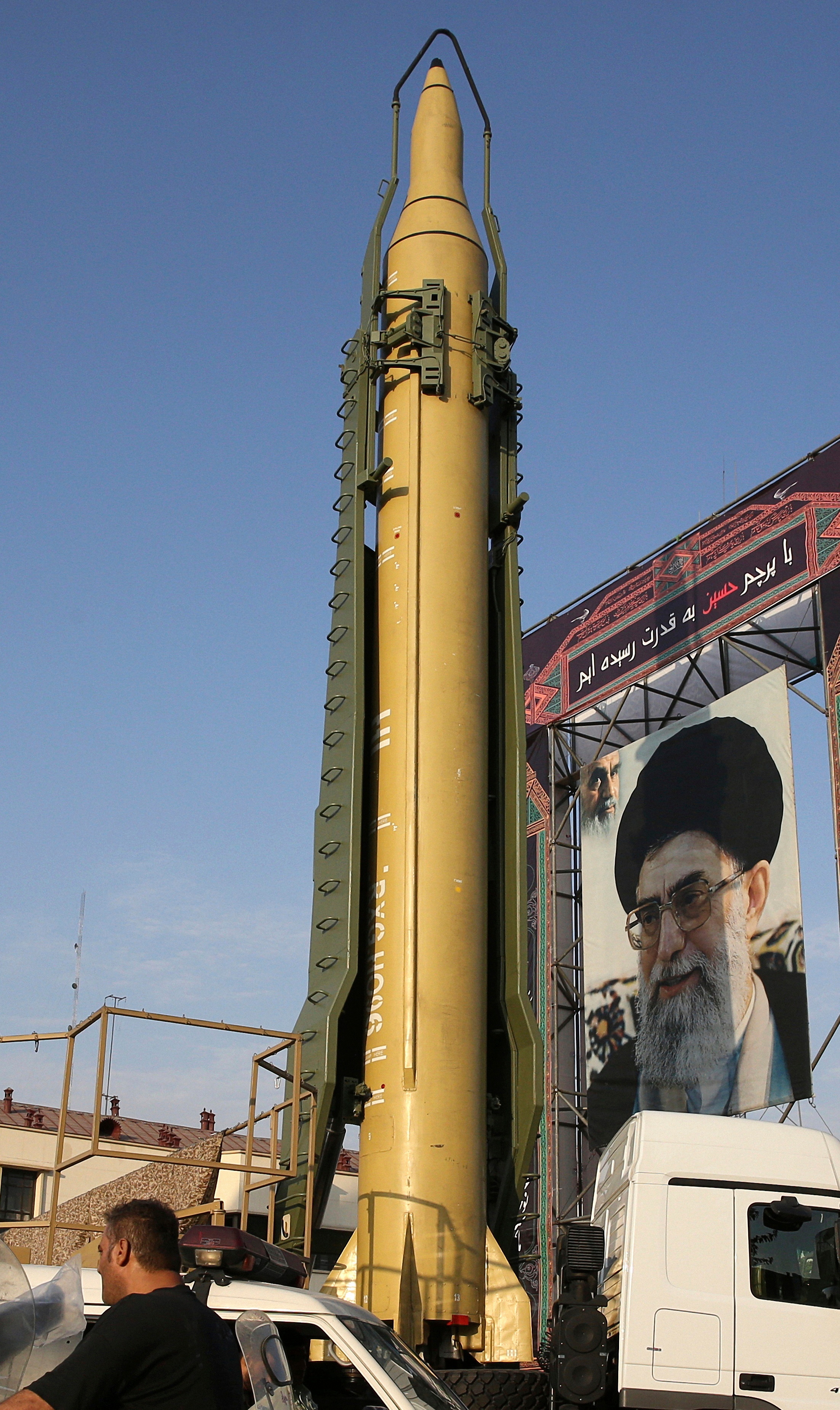 高分辨率图像 伊朗的某种导弹 