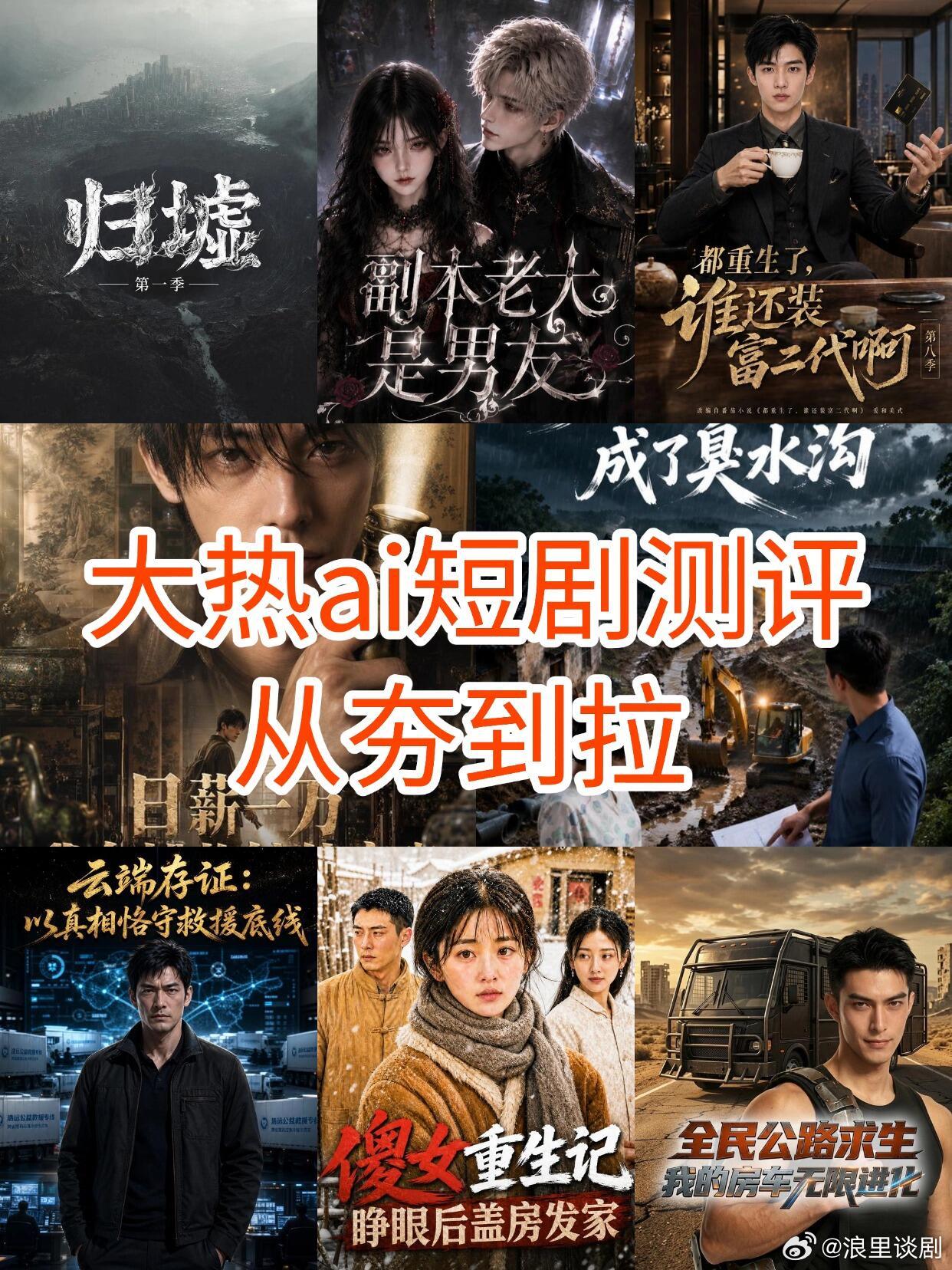 九成AI短剧公司是亏损状态看着市场铺天盖地全是AI短剧，没想到盈利的居然寥寥无几