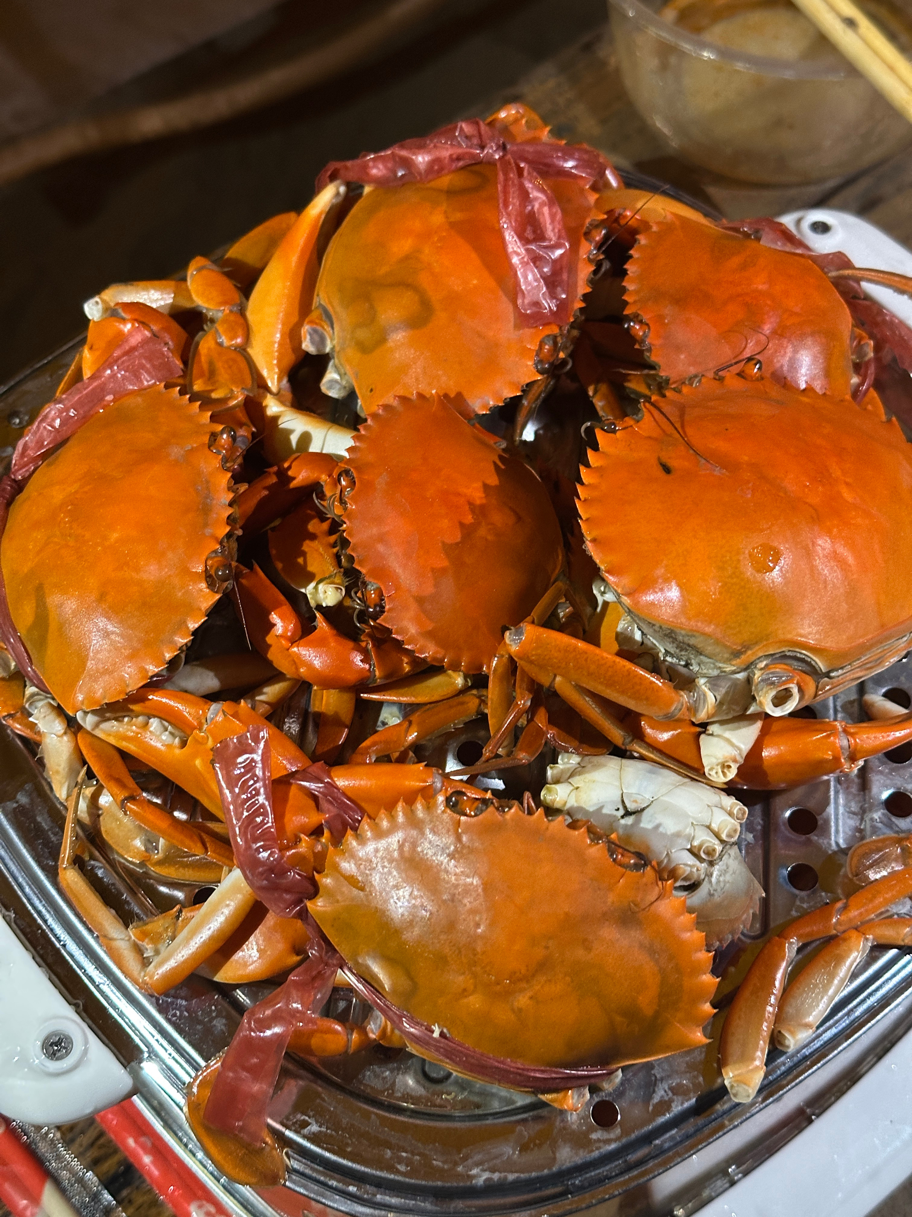 早午餐 蒸螃蟹🦀 ​​​