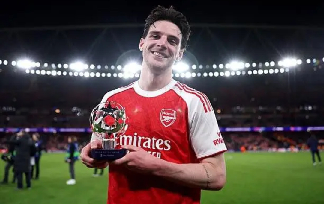 斯基拉：赖斯距离与枪手续约仅一步之遥，仅剩合同年限待敲定 