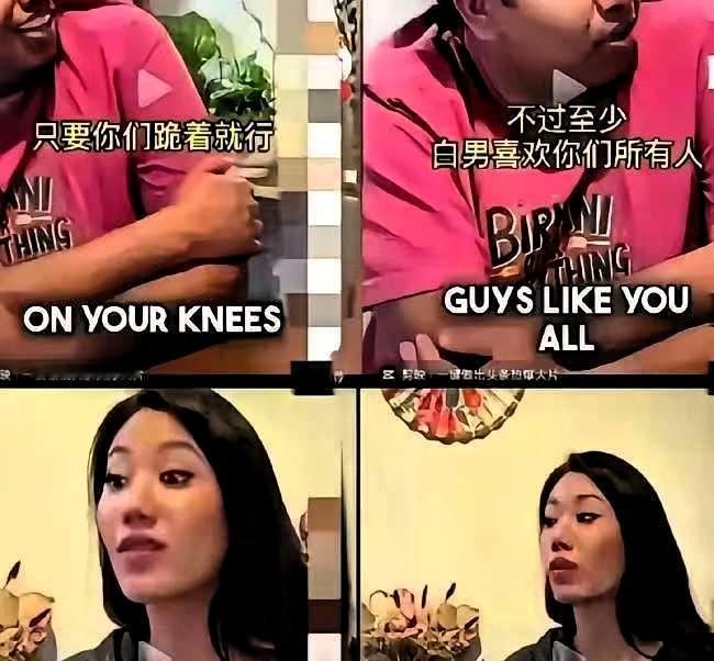 欧美节目里，新加坡嘉宾刚说完“我们不喜欢中国”，明显是想要顺着现场的舆论倾向，刻