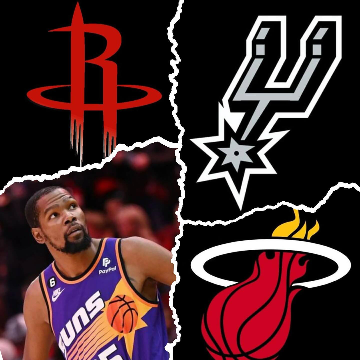 Brian Windhorst：根据我的了解，杜兰特列出的三支心仪球队——热火、