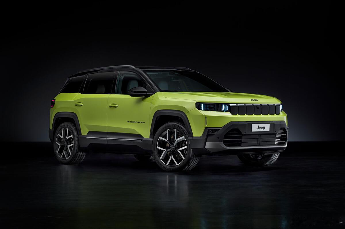 全新JEEP指南者，三种动力全上了：-基于STLA架构；-200mm离地间隙、4