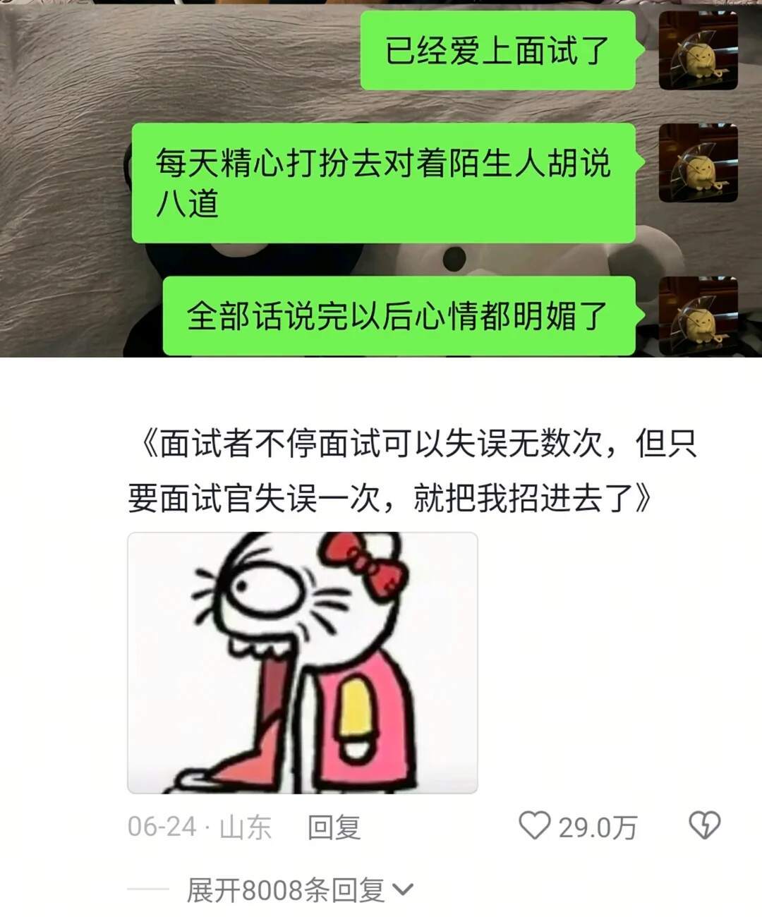 因为太爱吹牛所以爱上面试！ 