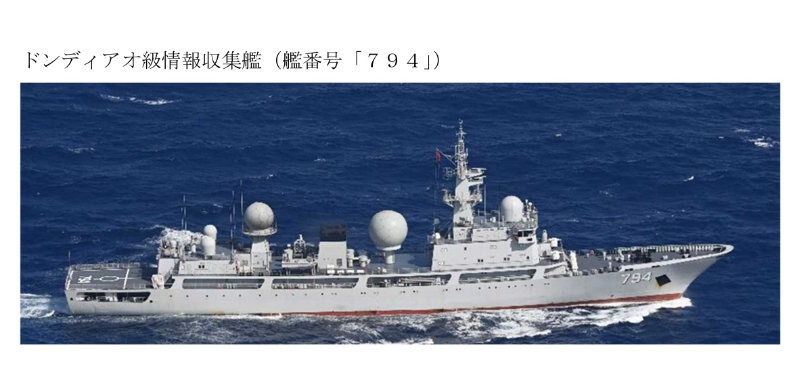 中国794号电子侦察船返航，日本防卫省如临大敌：紧盯宫古海峡！7月22日，794