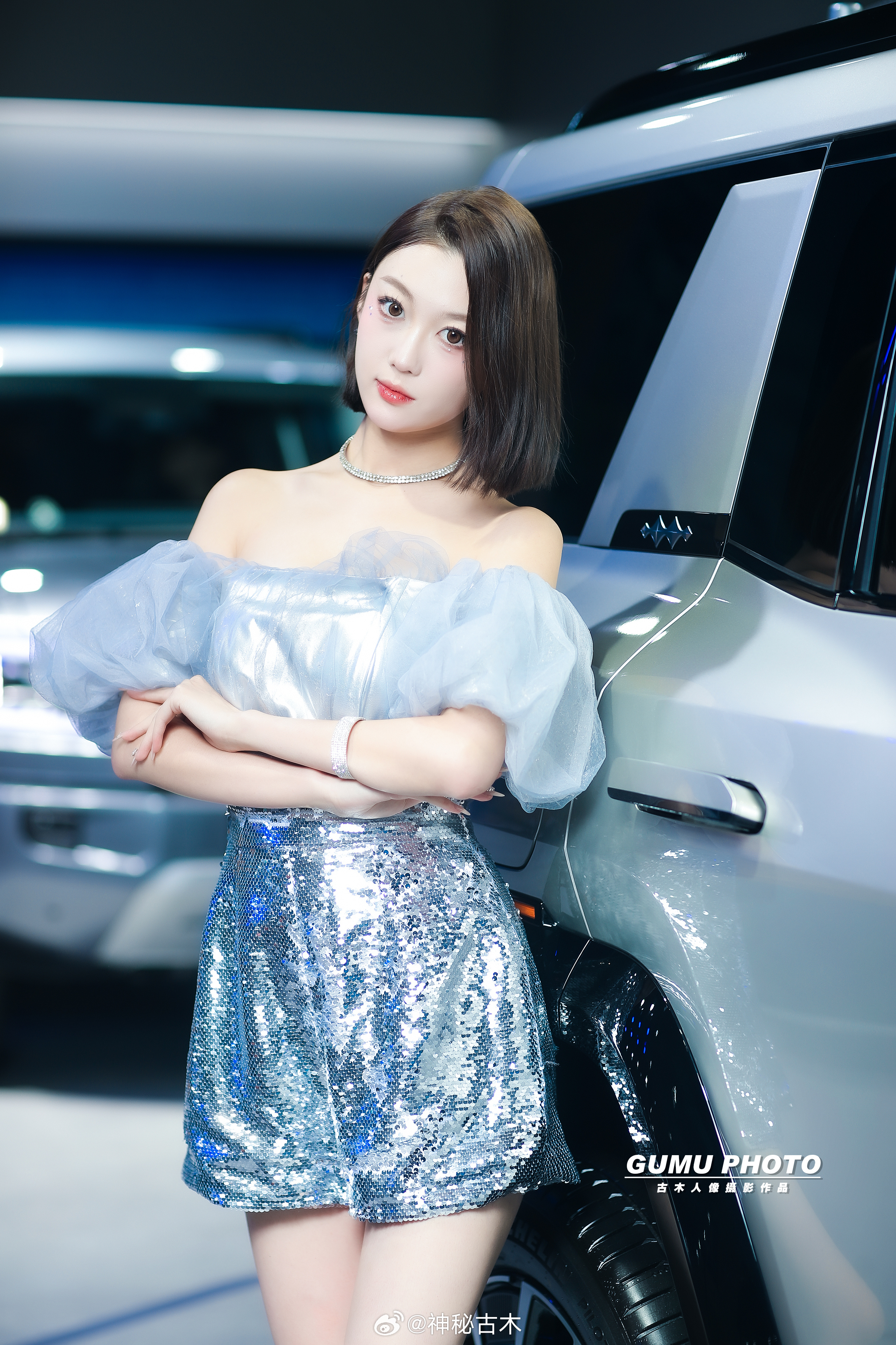 2025重庆汽车消费节方程豹展台模特小姐姐 2025重庆汽车消费节 