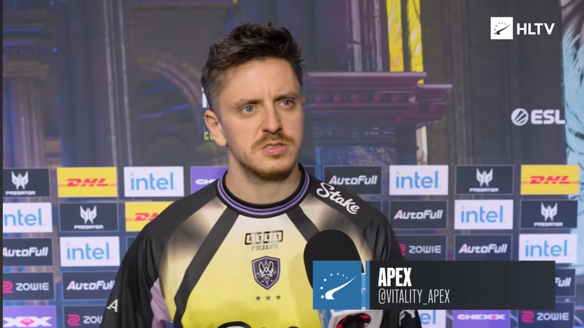 力争追平五星上将🇩🇰dupreeh！🇫🇷apEX在Stage3开赛前接受