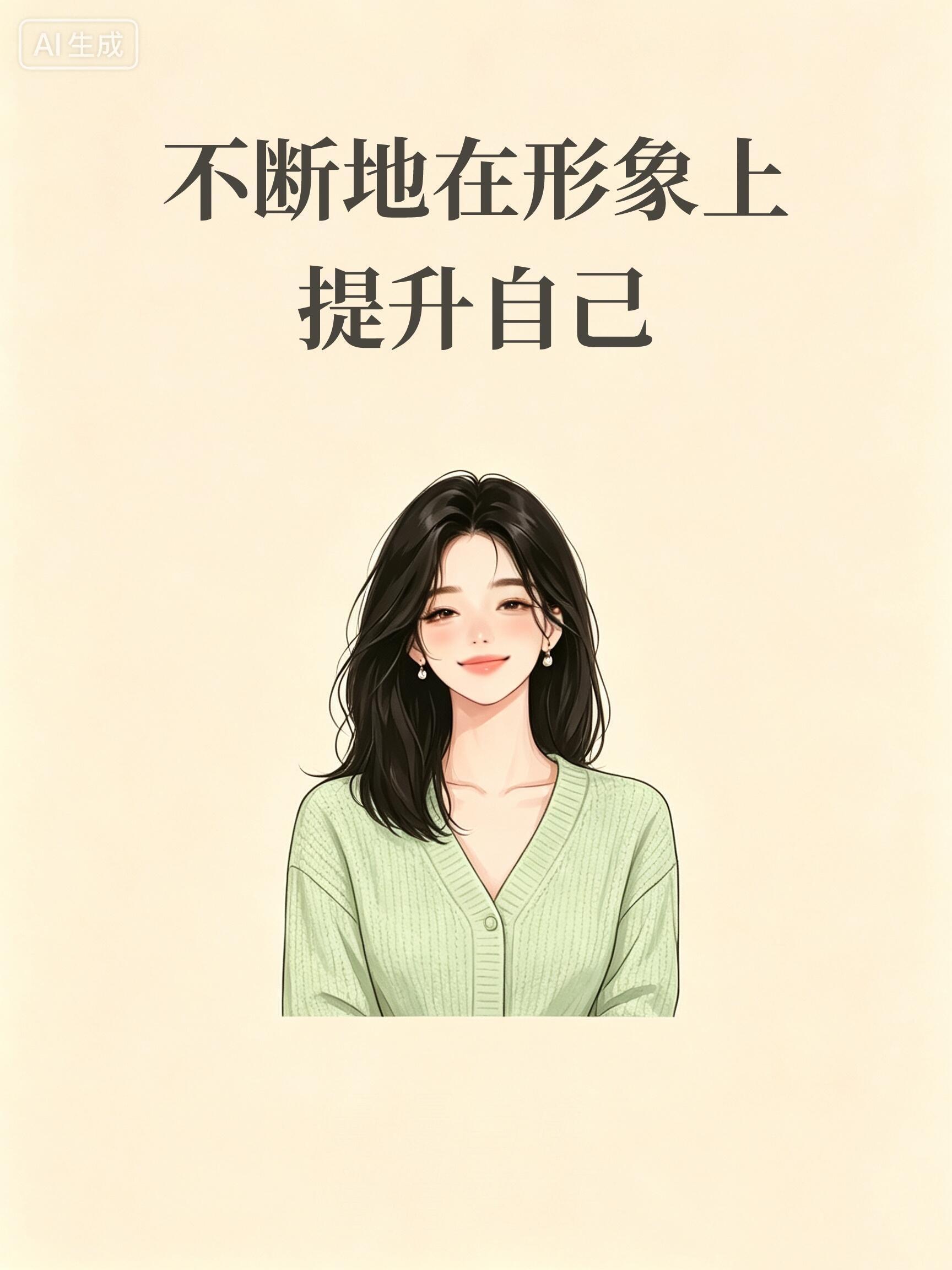 不断地在形象上提升自己 ​​​