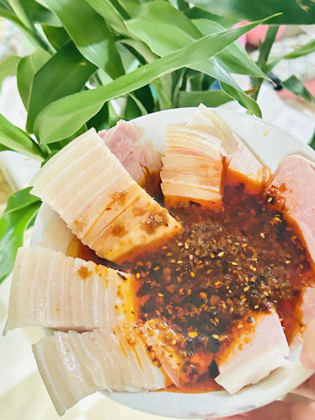 又幸福了 这蒜泥白肉真的好香🔁