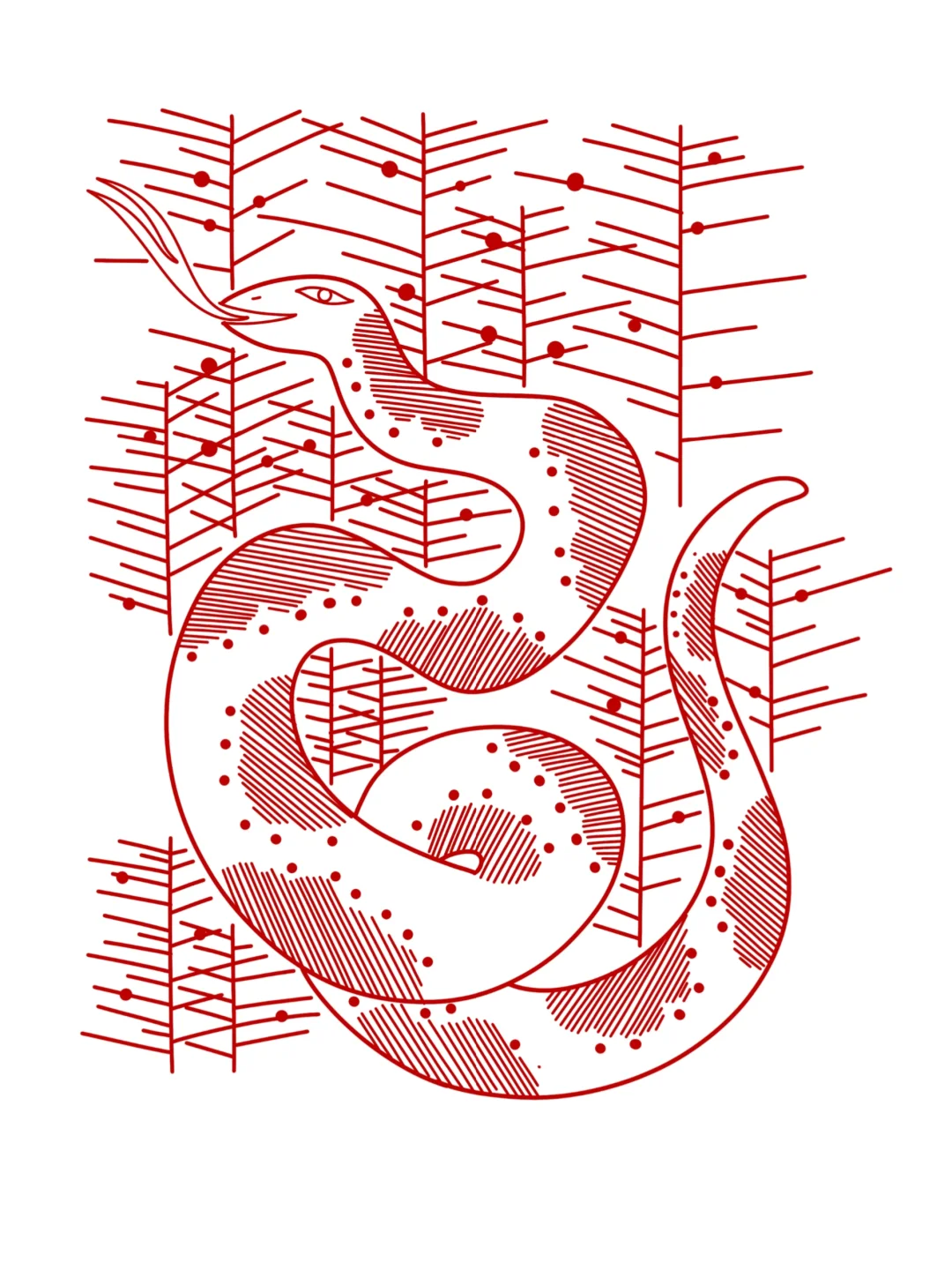 图案纹样·巳蛇