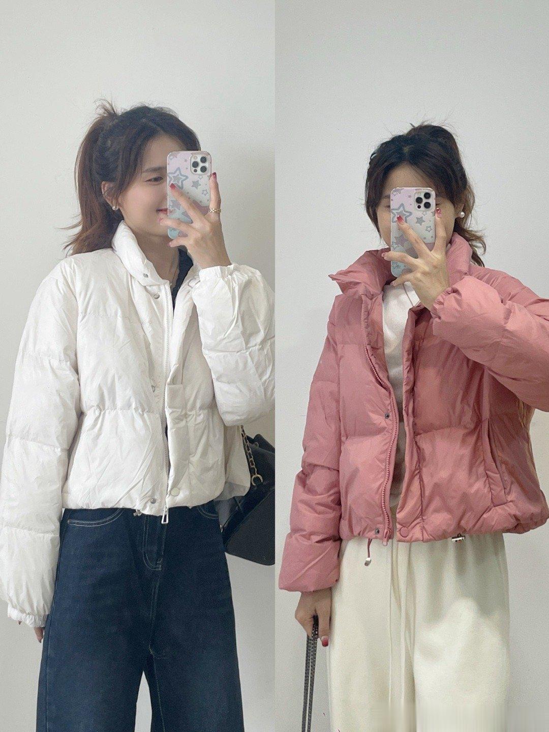 12🈷️10号晚20：00  限时折扣白鸭绒的一件短款羽绒服，拿在手上虽然轻飘