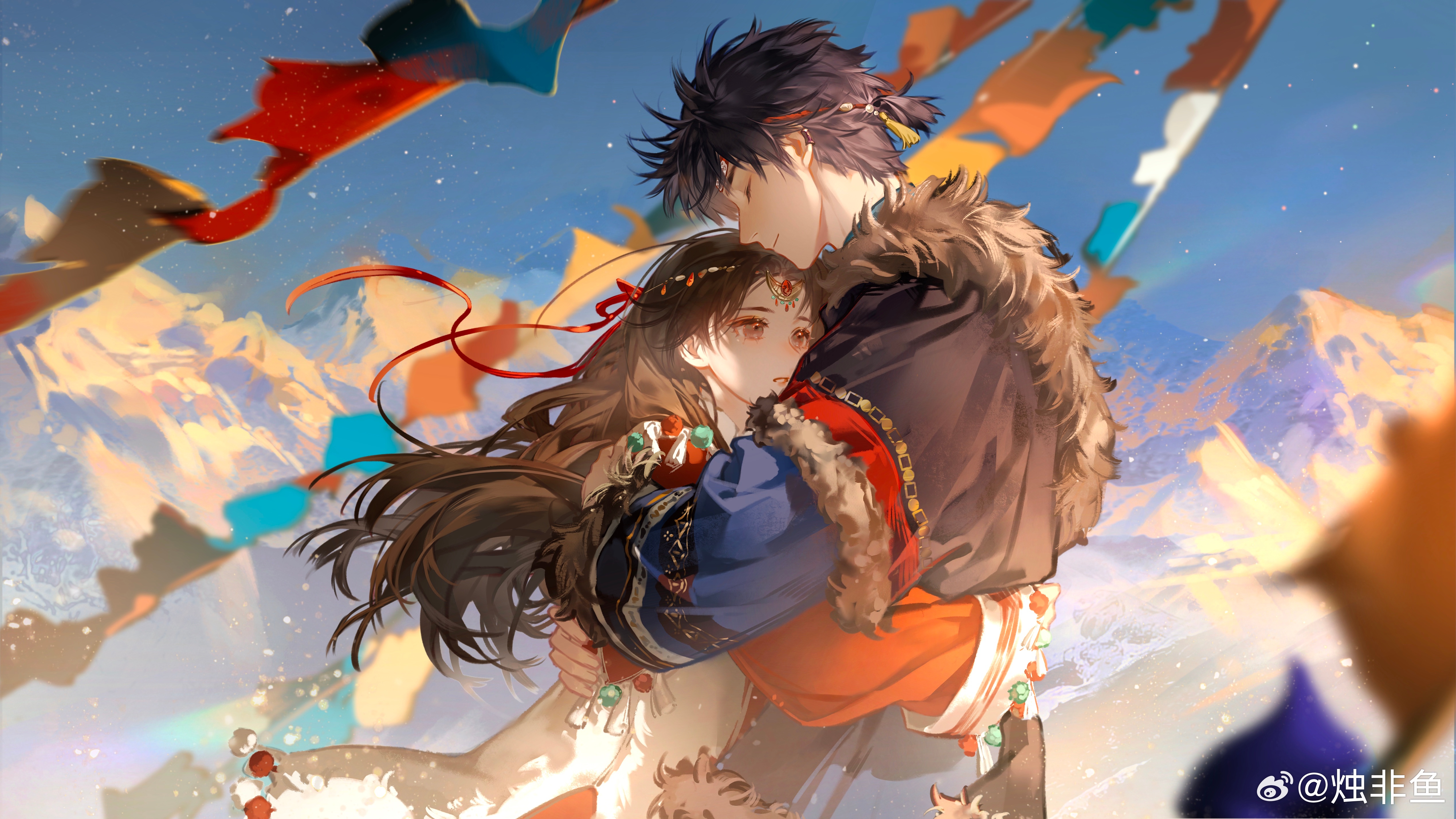 8.0 拥抱“听说在圣山上被拥抱的人会受到祝福” ​​​