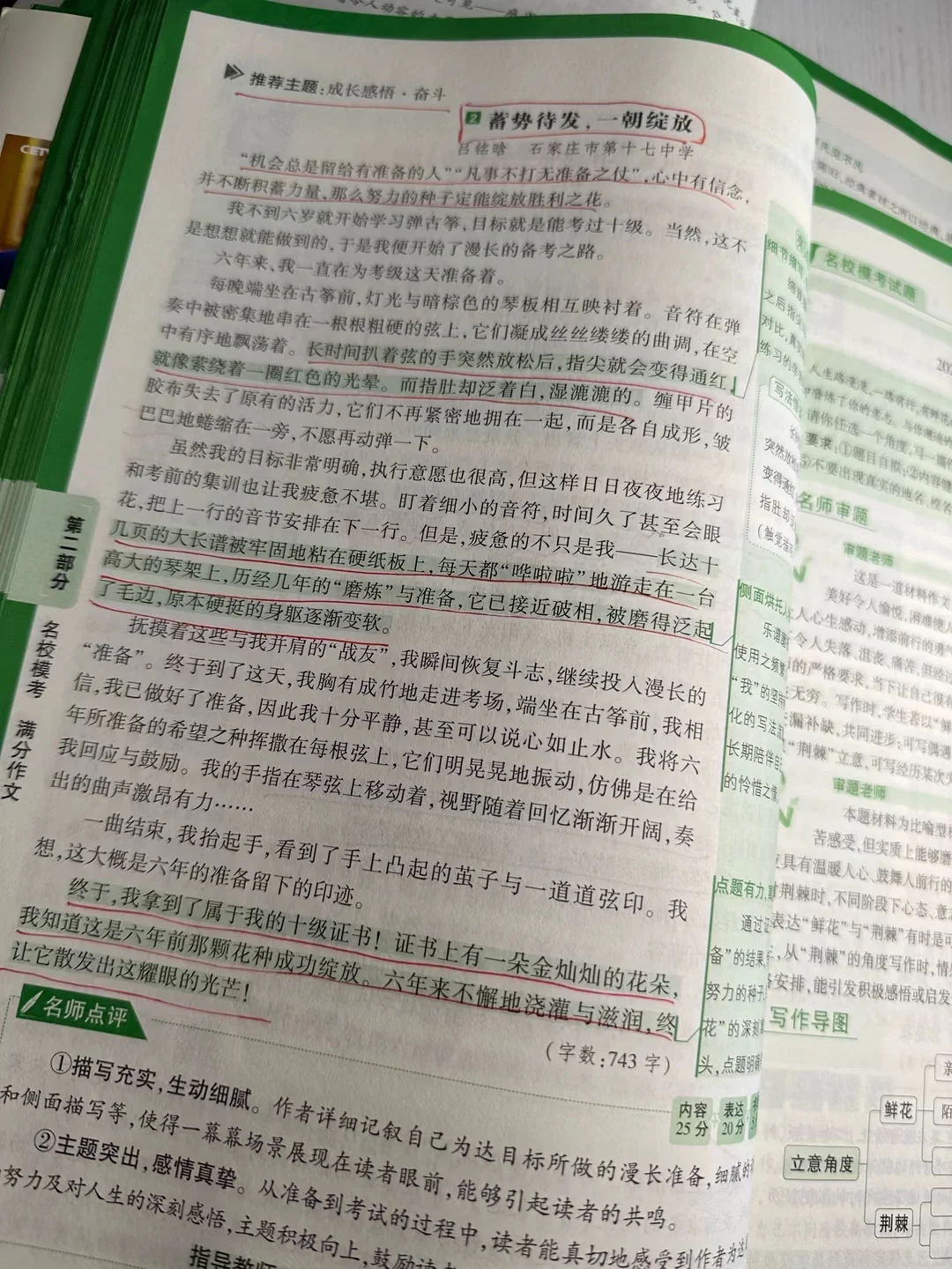 满分作文 作文开头 万唯中考满分作文