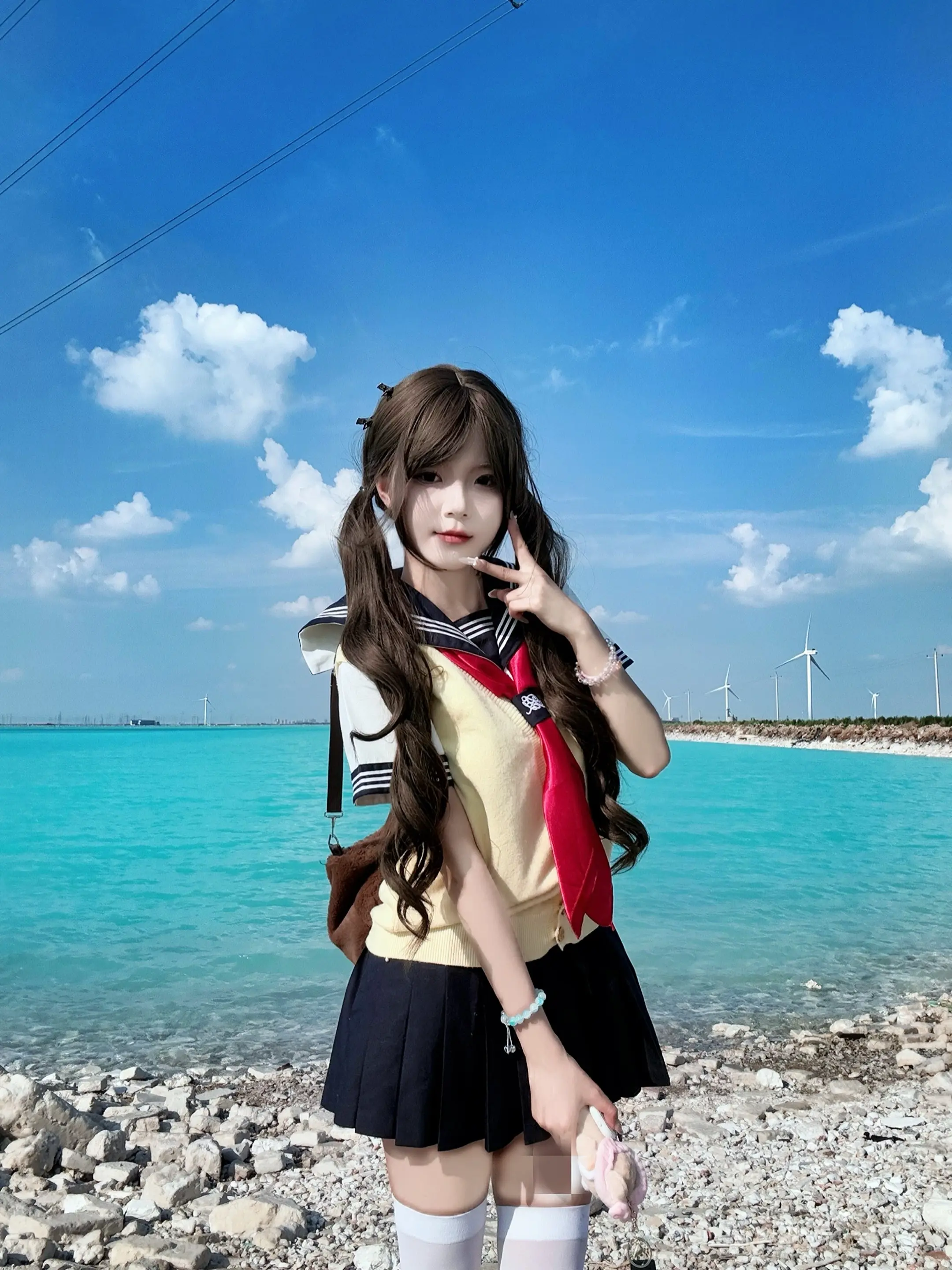 想变成章鱼 一下子能牵八个萌妹的手⌯>ᴗ<⌯ಣ