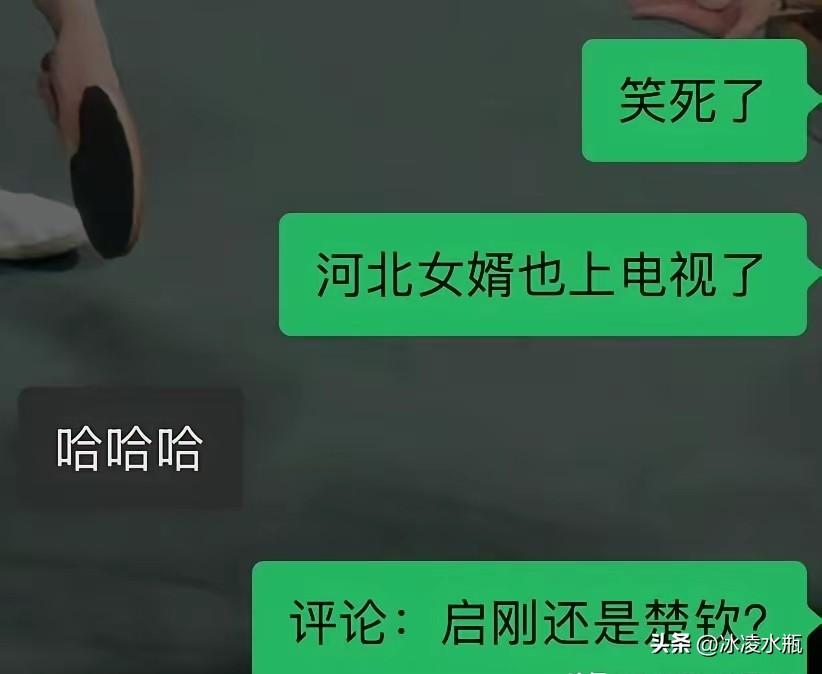 河北女婿也上电视了！
评论：启刚还是楚钦？
郭晶晶&霍启刚：我们沾光了！

这届