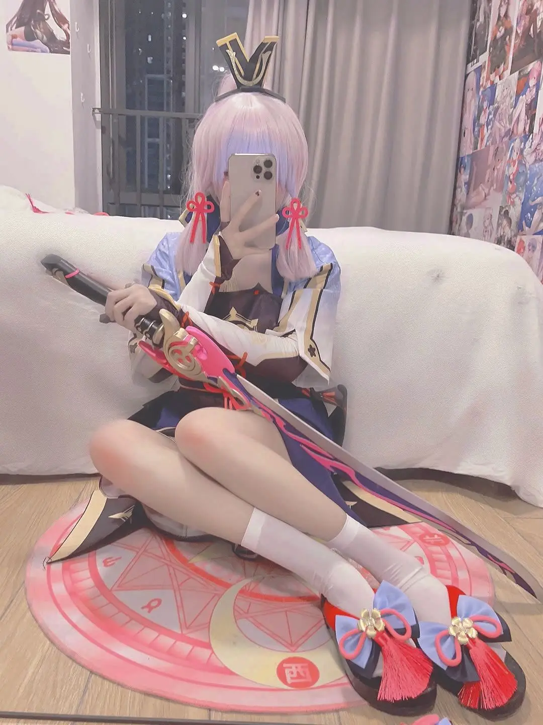 原神。神里绫华cos