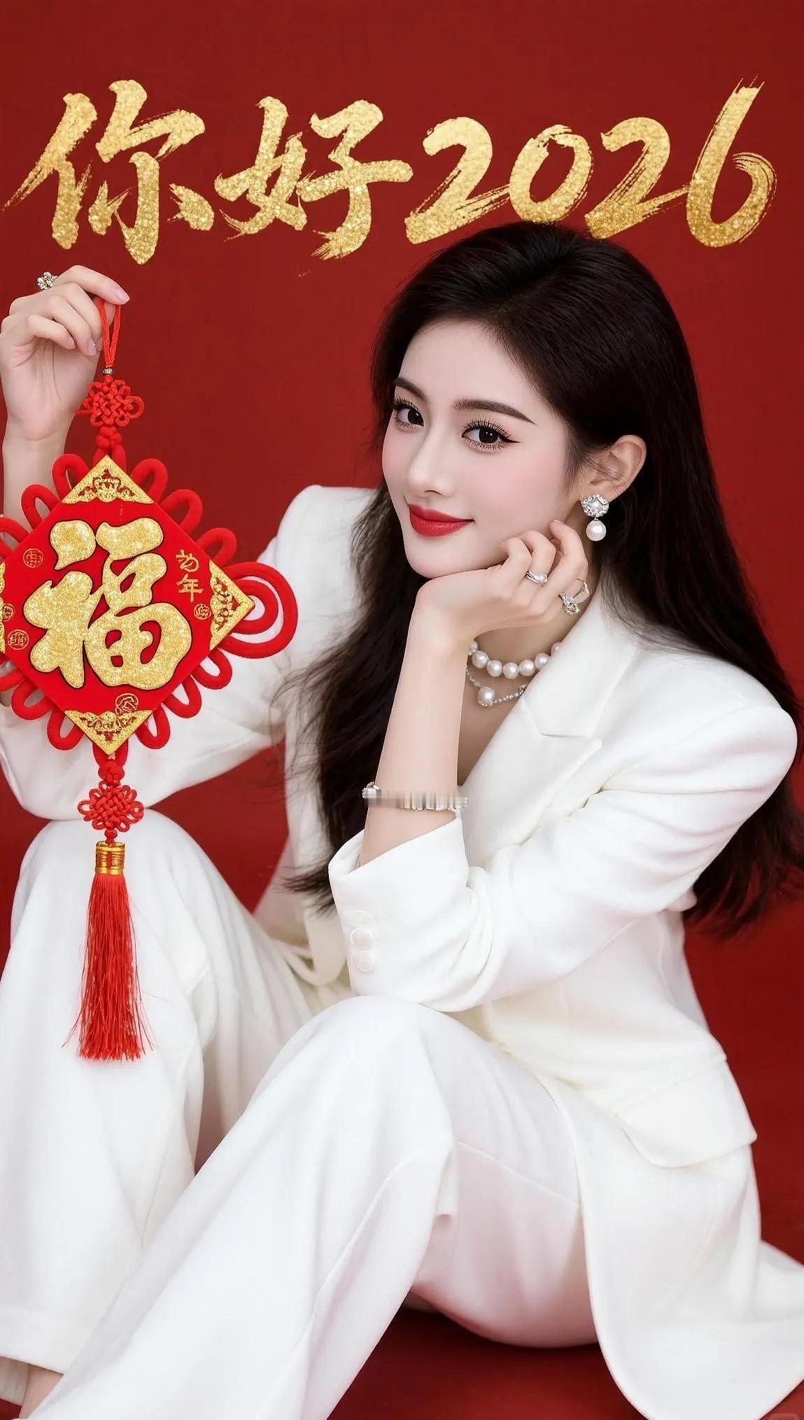 新年快乐！2026，福气满满！🎉💖