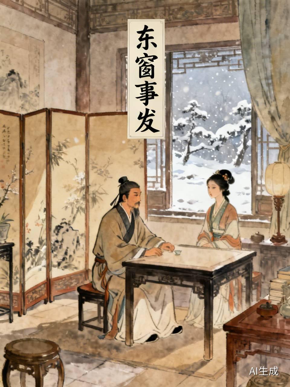 成语“东窗事发”里的䄅桧
       从前只晓得“东窗事发”指坏事败露，从未深