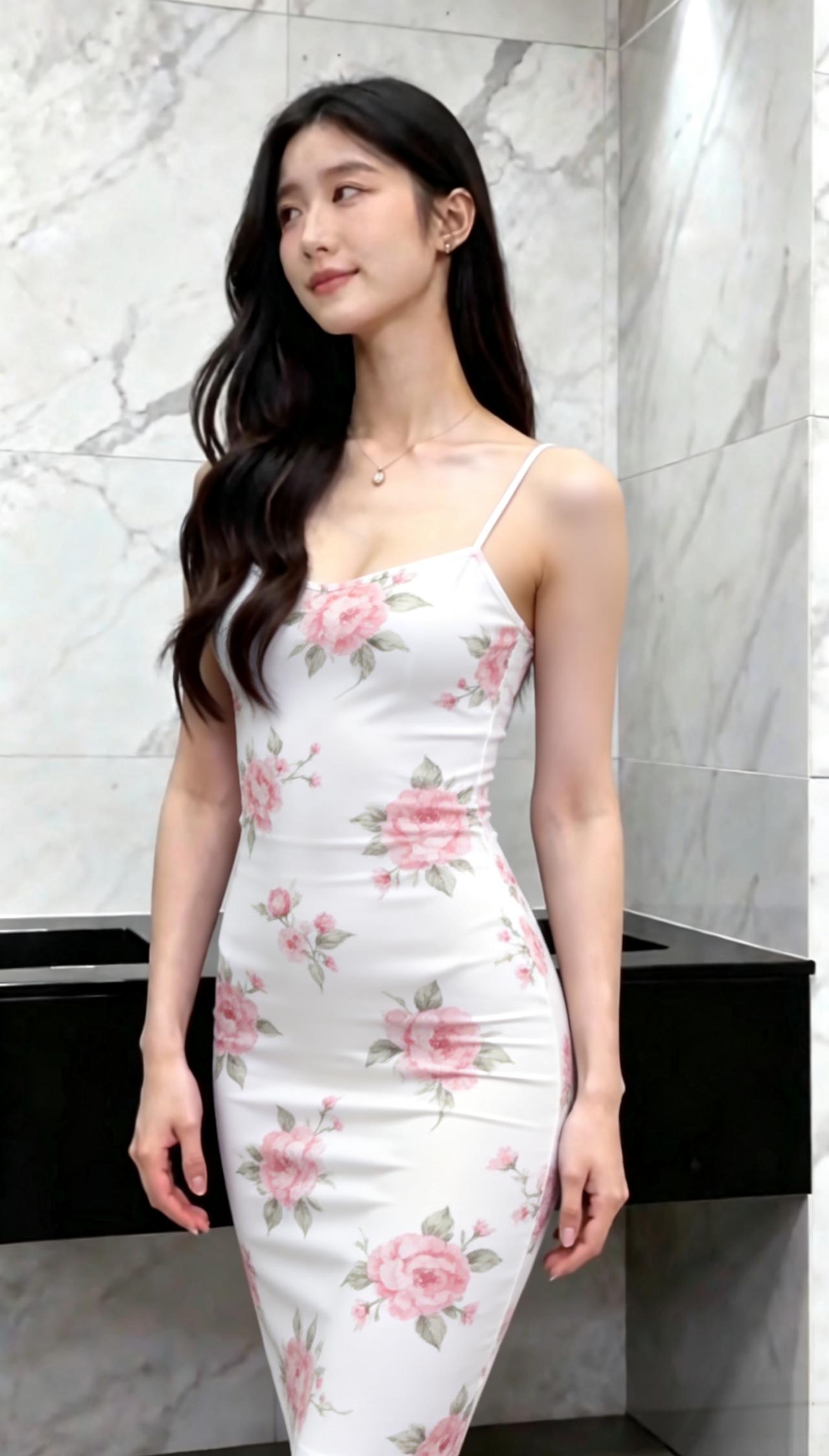 这款碎花裙美吗？
回头率爆满。