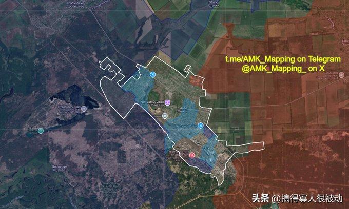 利曼目前依然牢牢被乌军控制。根据亲俄制图者“AMK Mapping”的消息，乌军