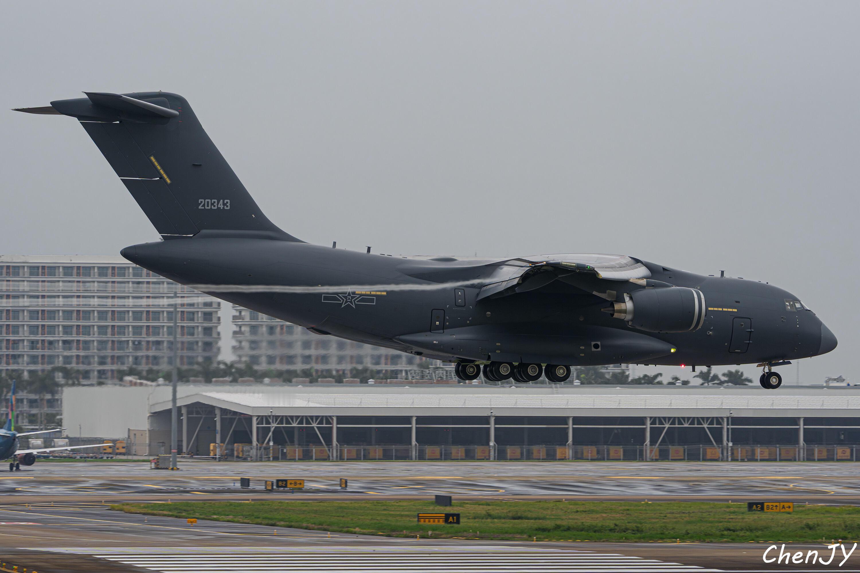 Y-20B在HAK大图。 ​​​