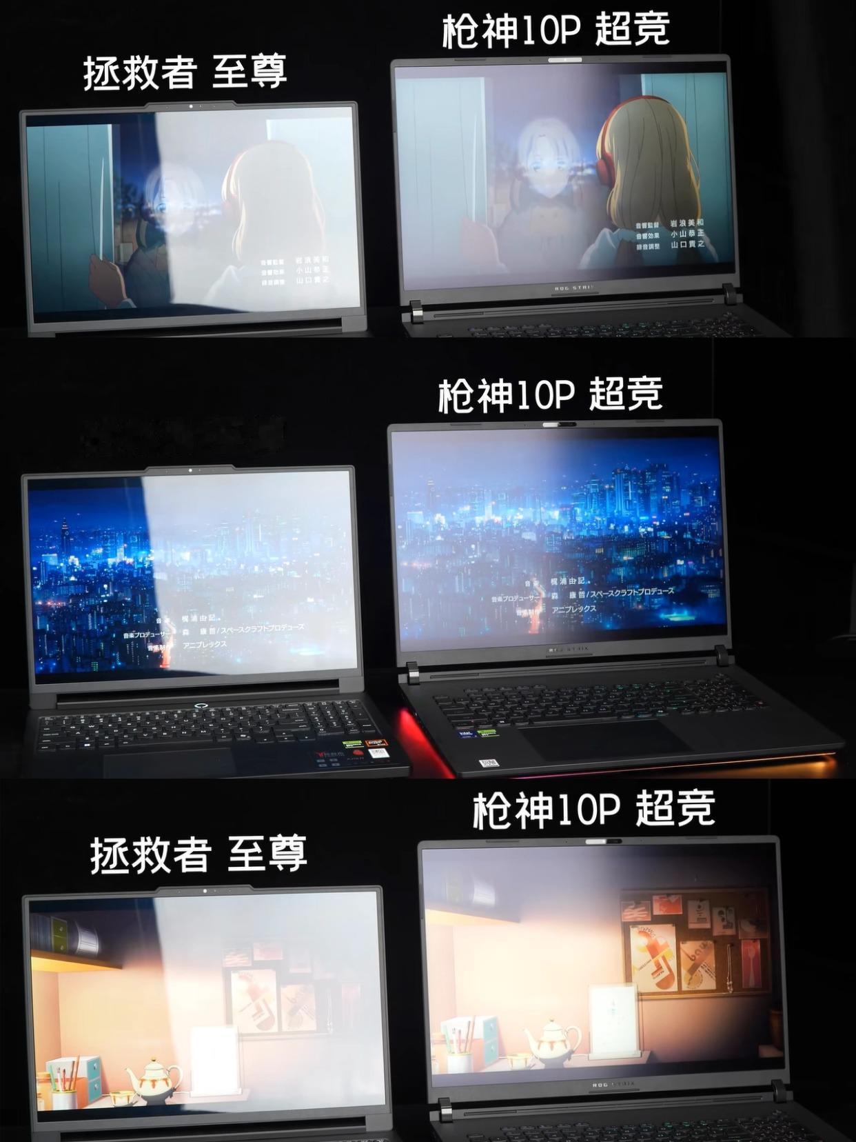 所有人，感受！！！
刚看完Up主大康评测针对的ROG枪神10 Plus超竞版的实