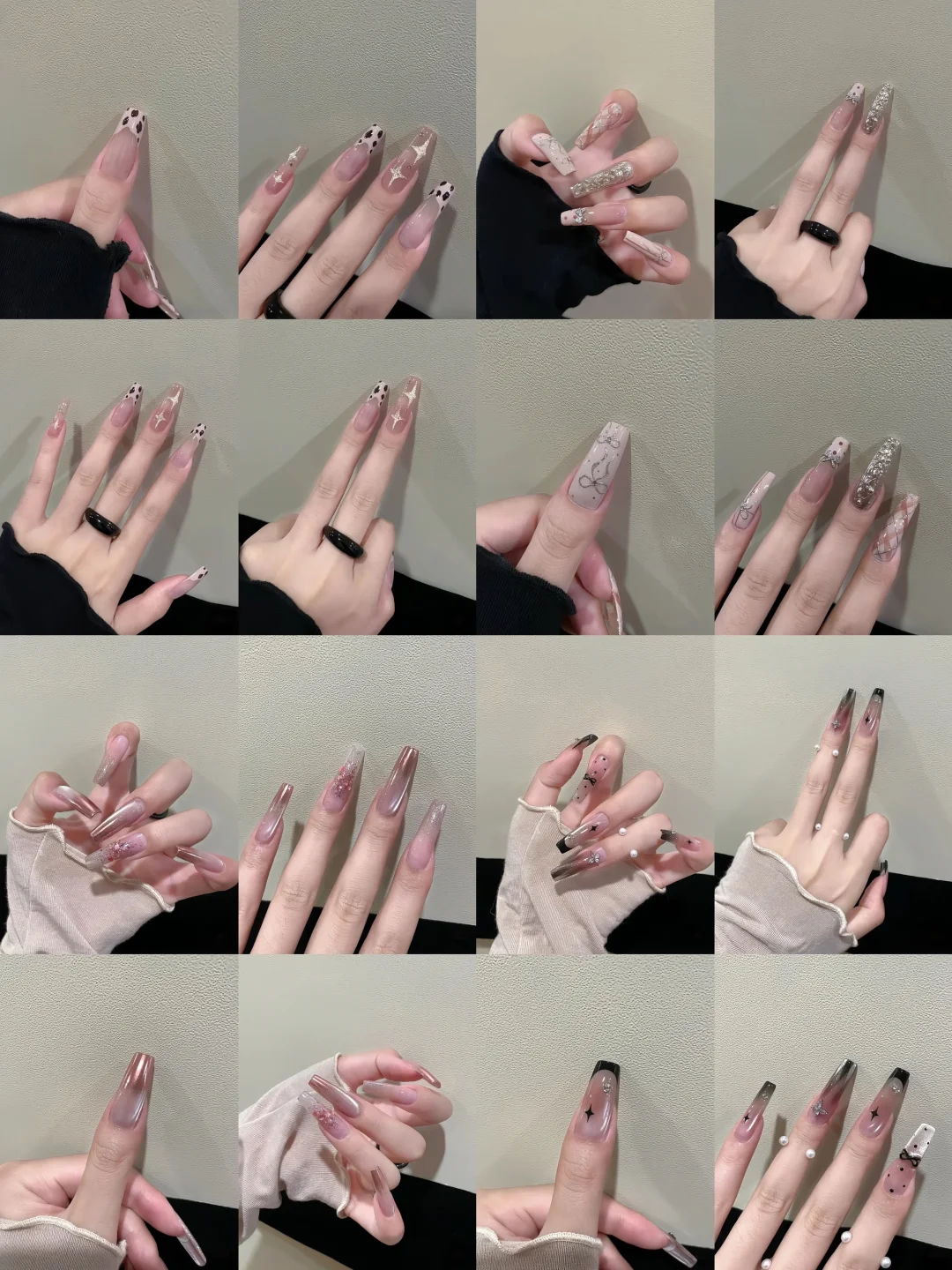 国庆中秋必做美甲💅美甲基础组合就不基础