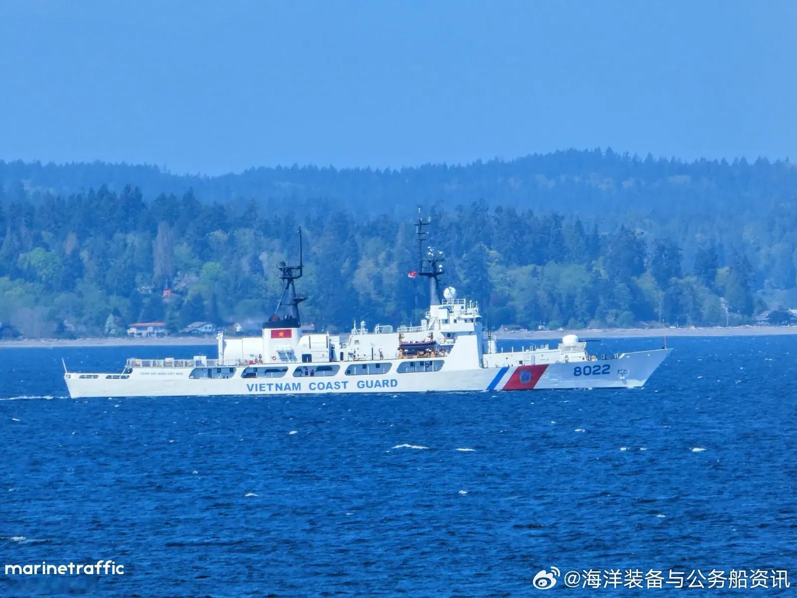 各国海上执法力量信息 【越南】近日，有美国摄友曝光一组图片显示，美国转让越南的第
