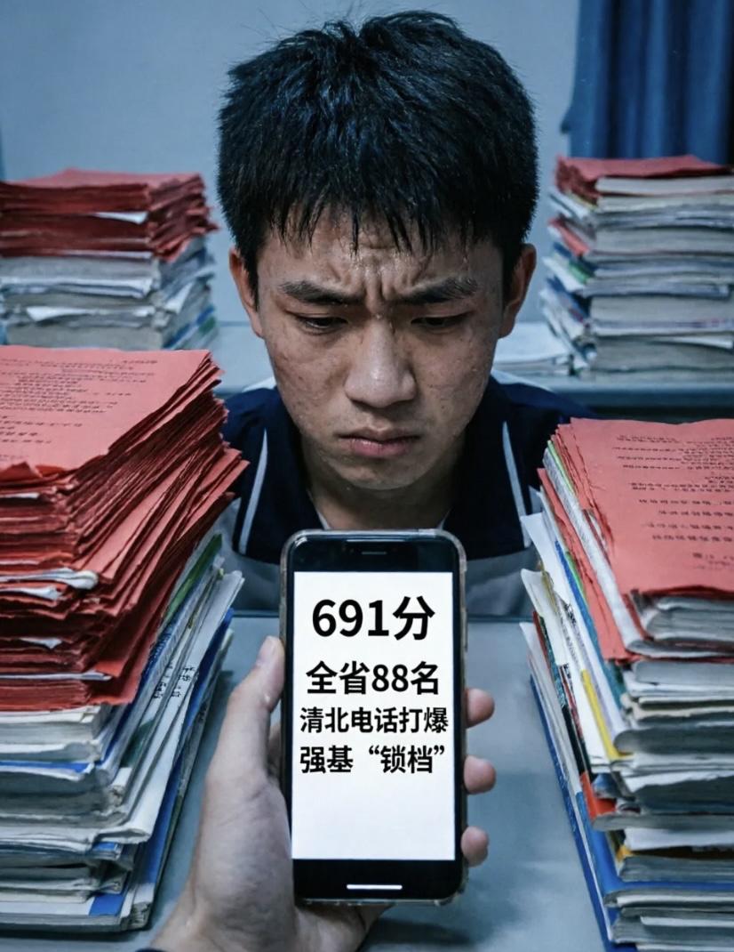 691分，全省排名88，清北电话不断却无缘？强基“锁档”太无情！
691分，全省