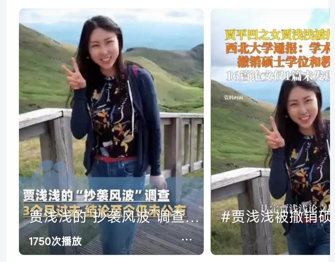 又一个文学天才倒在了学术不端上面，继文学天才蒋方舟之后，诗歌天才贾浅浅被实锤硕士