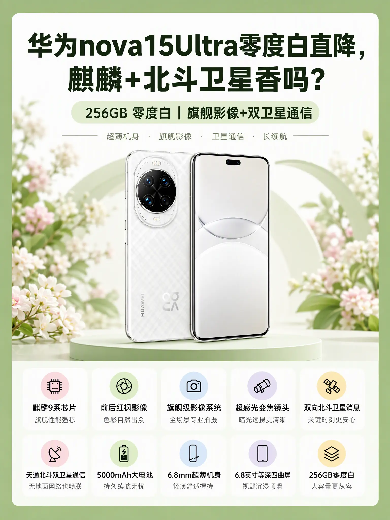 华为nova降价，千元就能入！想换手机预算不够的看过来！华为nova系...
