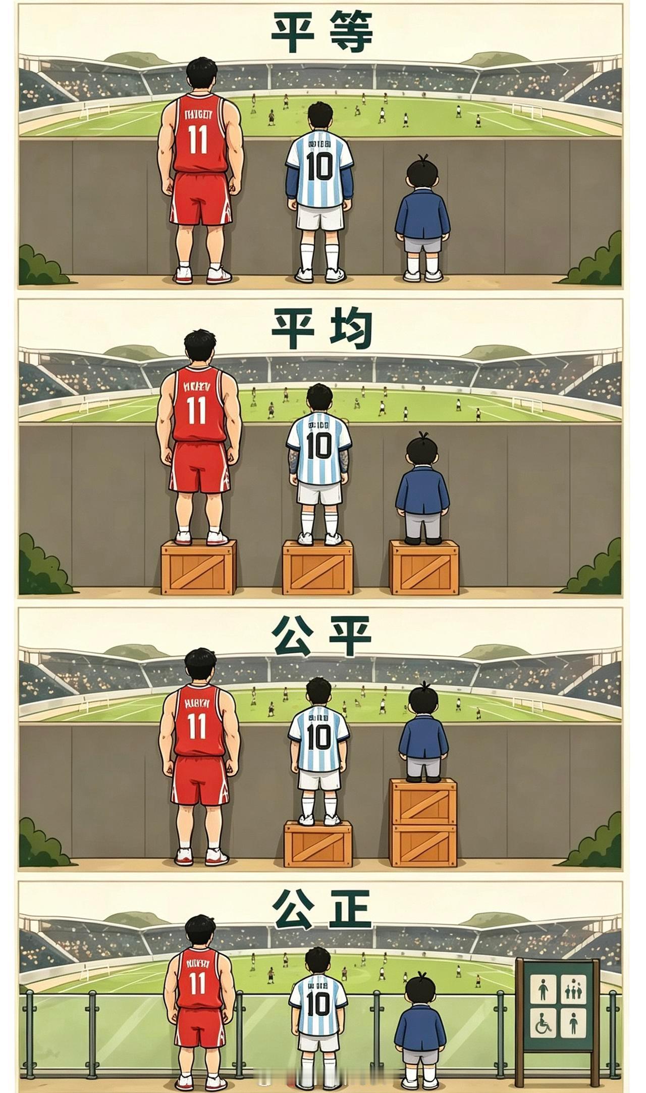 【平等、平均、公平、公正。】 ​​​